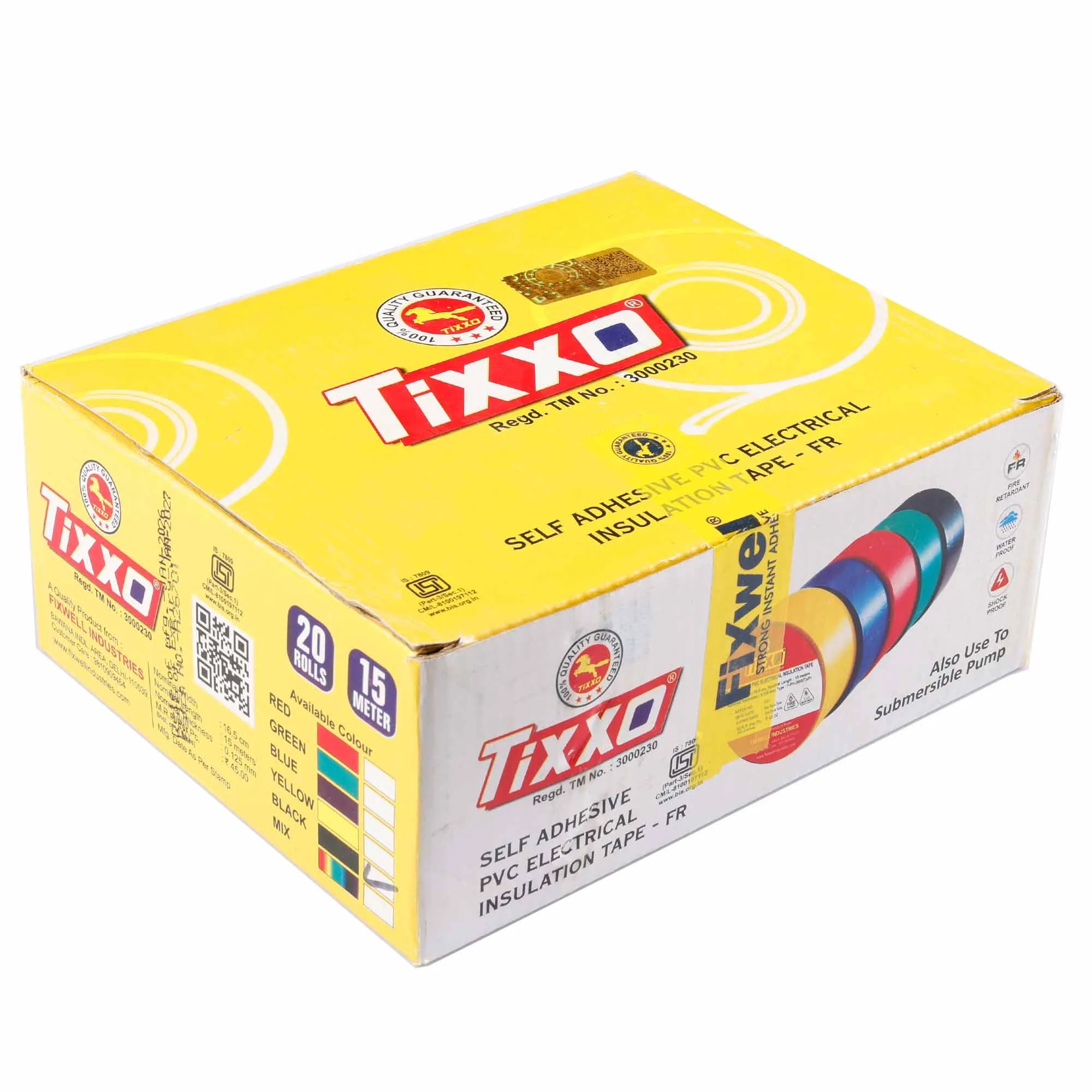TIXXO ELECTRIC TAPE 6 METER thumbnail 4