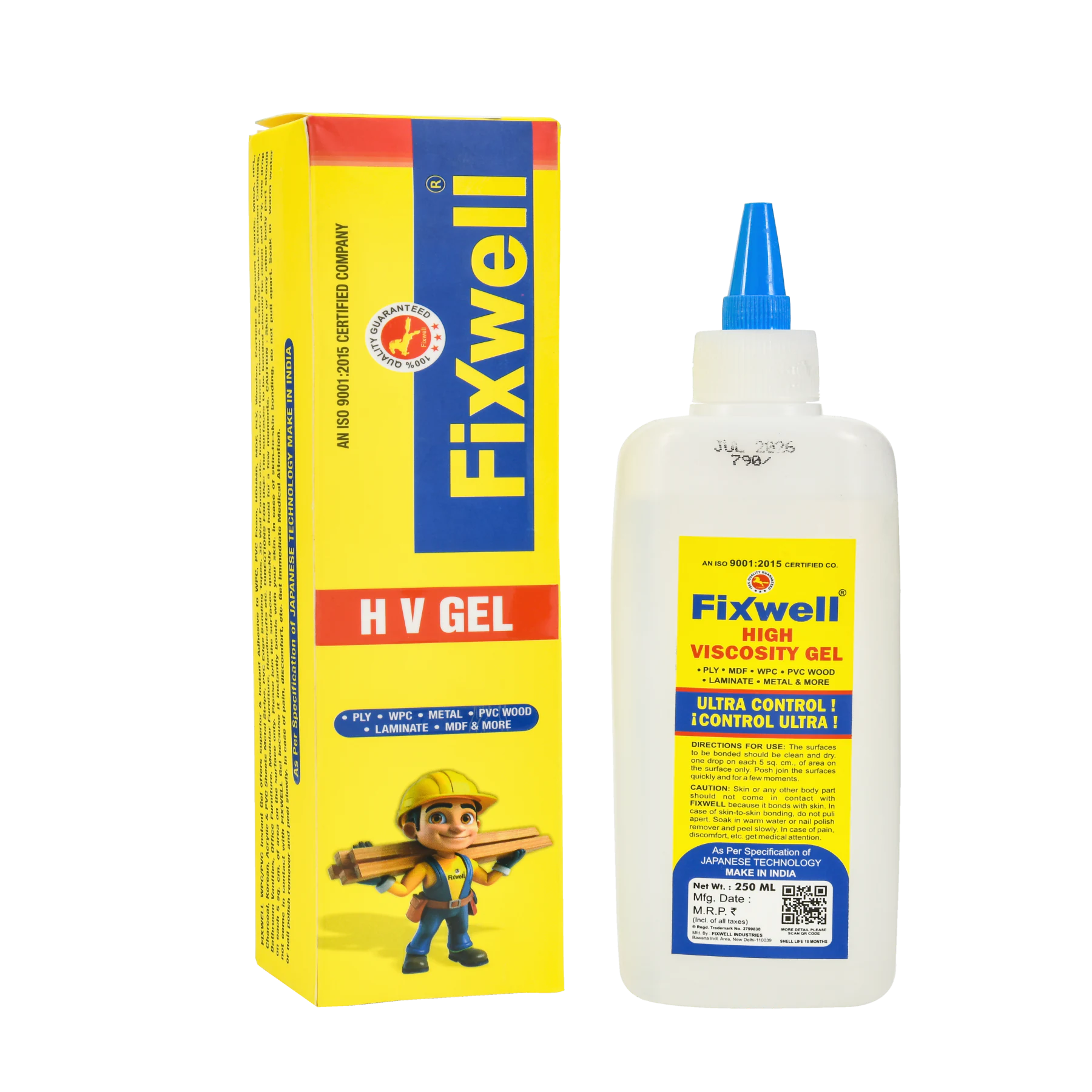 FIXWELL ULTRA 250 ML GEL thumbnail 2