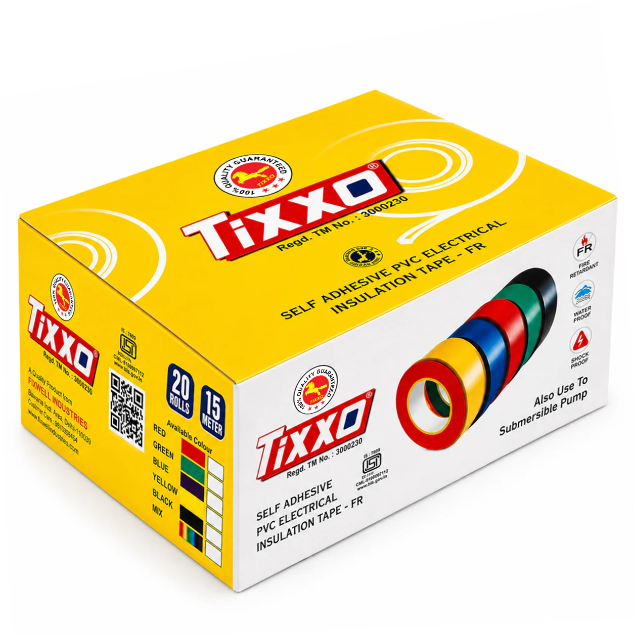 TIXXO ELECTRIC TAPE 15 METER thumbnail 4