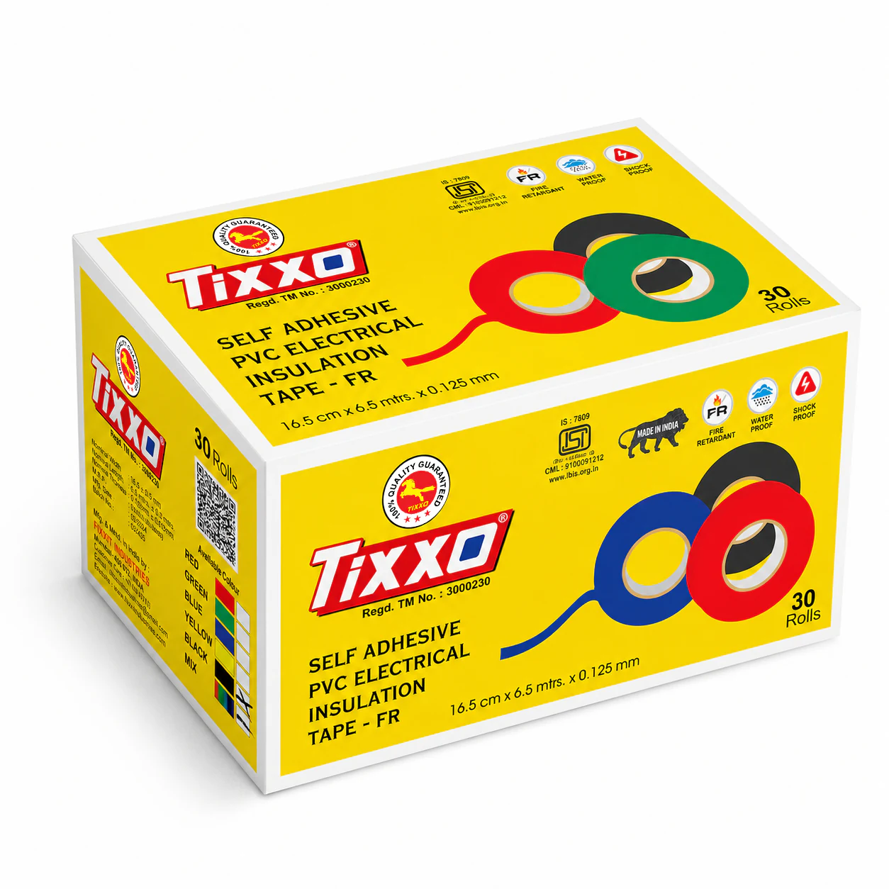 TIXXO ELECTRIC TAPE 15 METER thumbnail 5